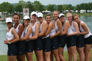 Bainbridge girls varsity eight 213 at nationals