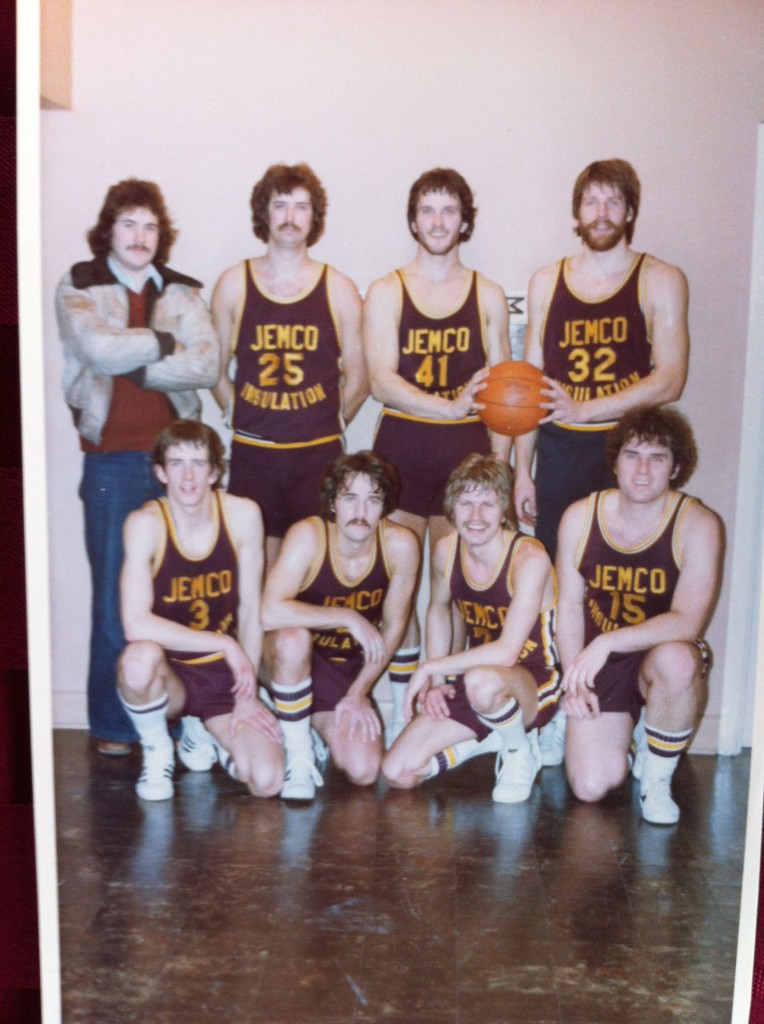 Jemco team photo winning 1978 Bremerton City League